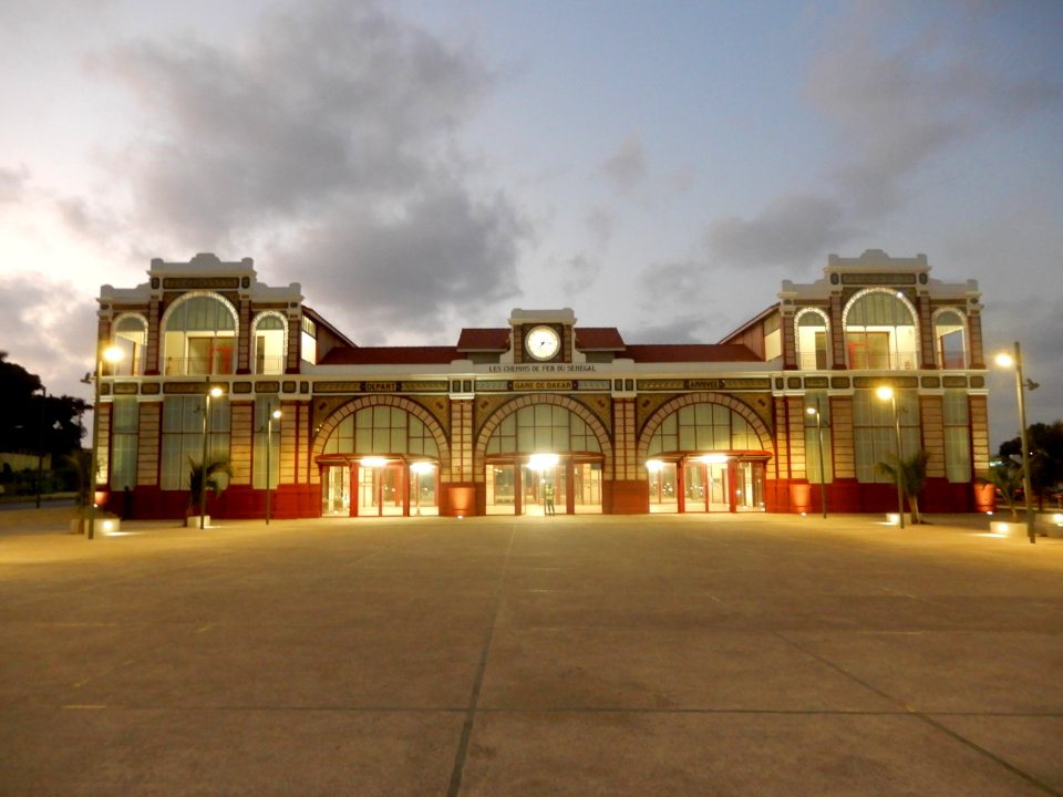 Gare de Dakar - Soir