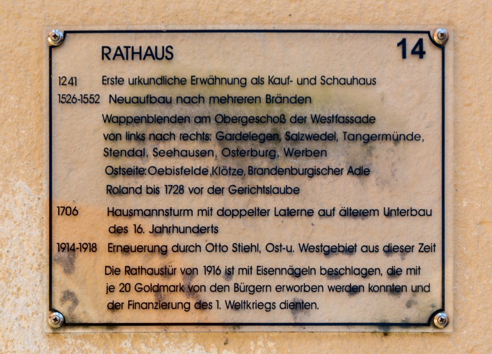 Gardelegen Rathaus 13