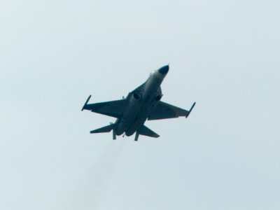 F-CK-1A 1427 Flight Demonstration in Ching Chuang Kang Air Force Base 20161126s1