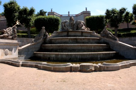 French garden (Dobříš) 1777