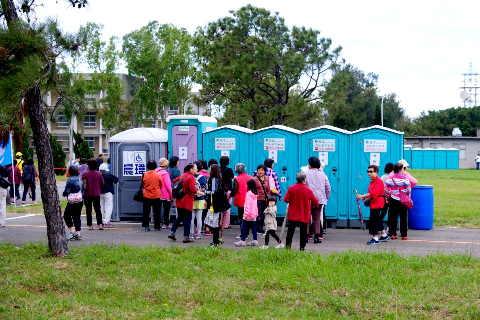 Female Temporary Toilets in Hsibchu AFB 20151121