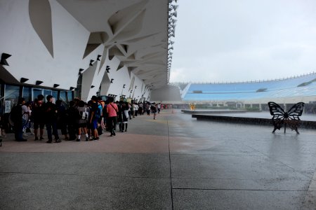 FF28 Expo Dome in Rainy Day 20160827a