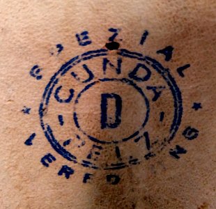 Fellstempel der Firma C & A