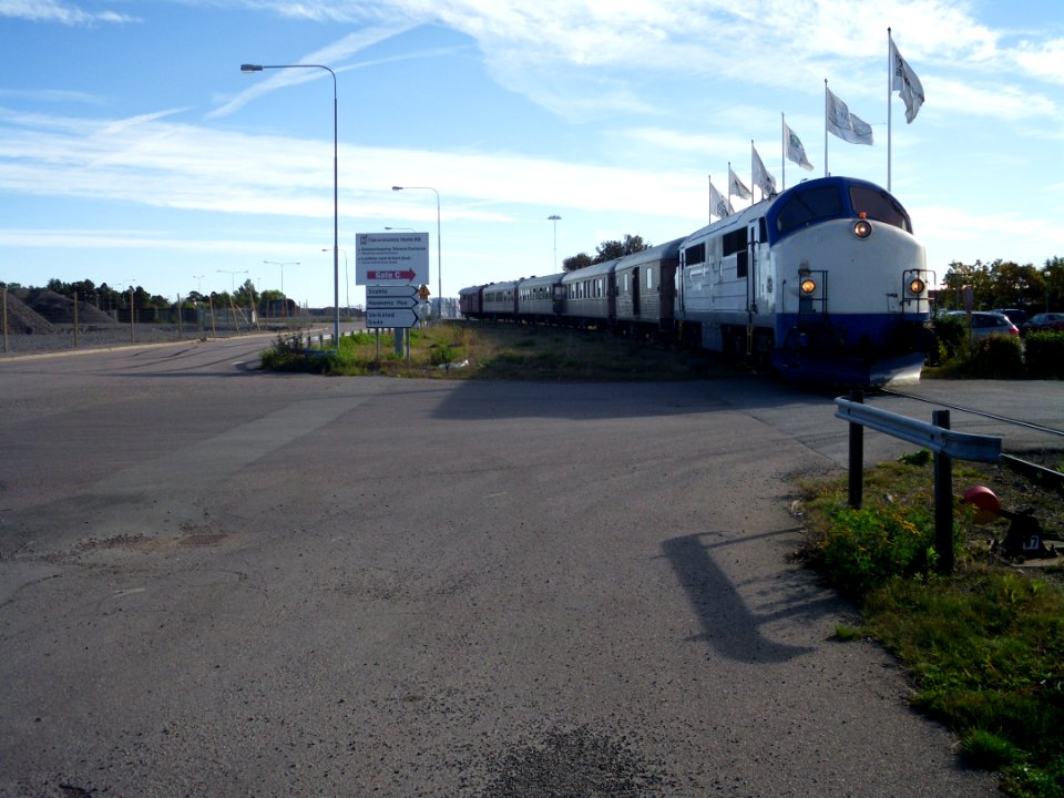 Oskarshamn port train