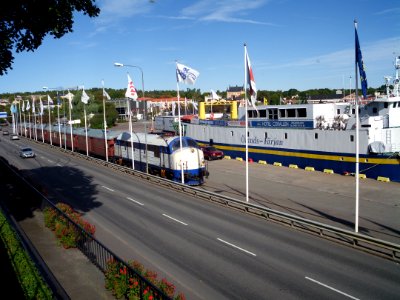 Oskarshamn Skeppsbron train