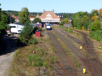 Oskarshamn station overview