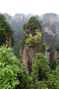 Quartz sandstone peak woodland landscape pillar of the south heaven hallelujah