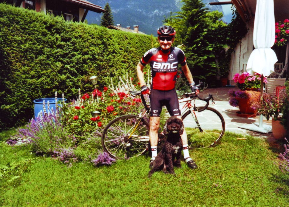 Otto Bennewitz mit Rennrad, 2019