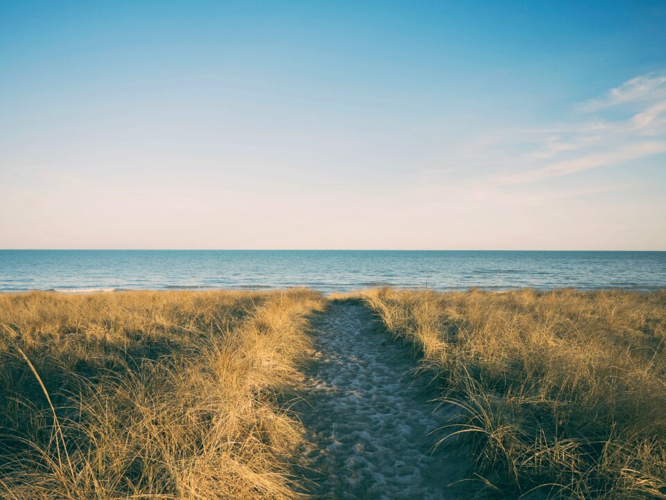 Sunshine sky ocean