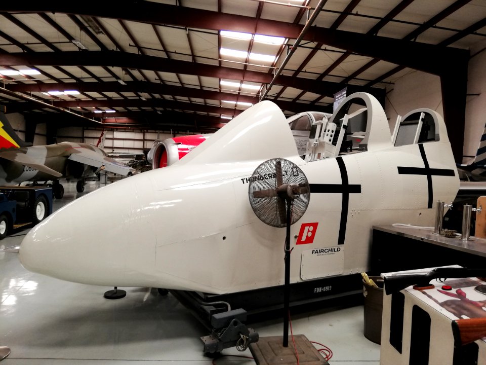 Fairchild YA-10B Thunderbolt II Rocket Sled (25749369740)