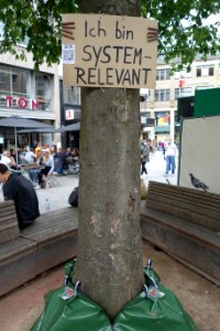 Extinction Rebellion, Ich bin systemrelevant. Düsseldorf, 25. August 2020