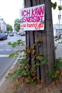 Extinction Rebellion, Ich kann Sauerstoff. Düsseldorf, 22. August 2020
