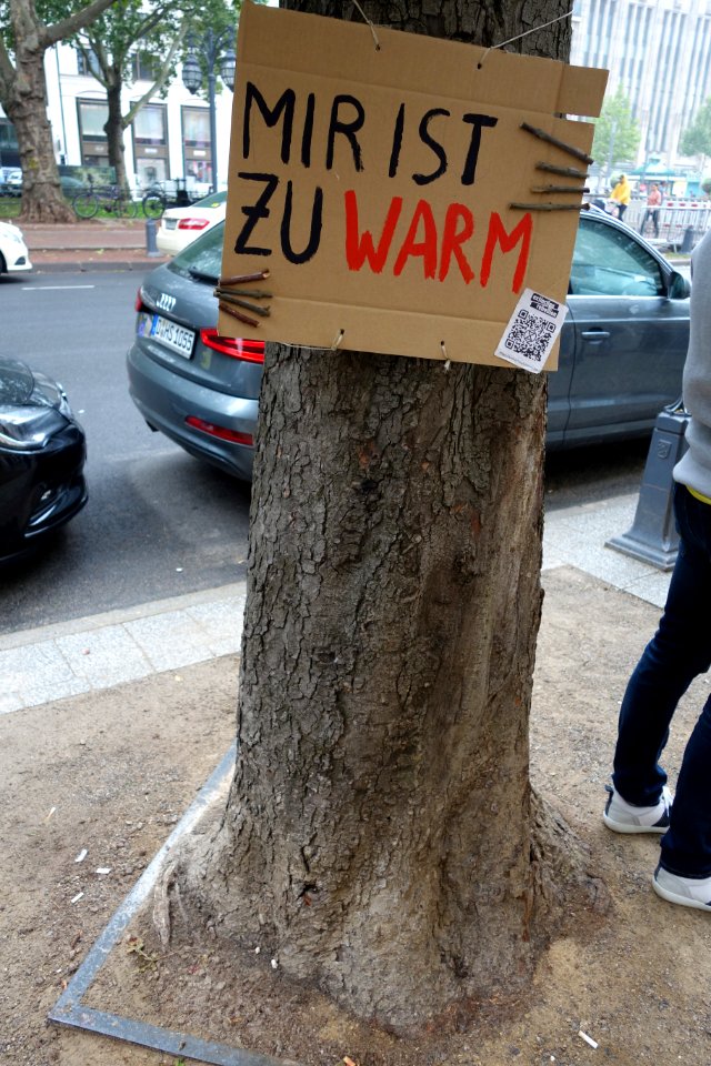 Extinction Rebellion, Mir ist zu warm. Düsseldorf, 4. September 2020