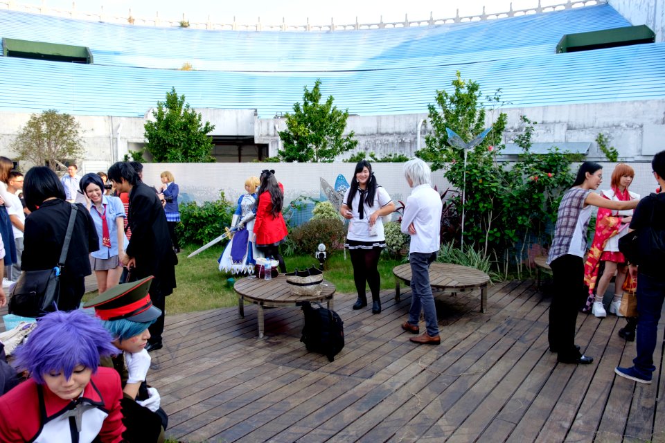 Expo Dome court yard in PF25 20161105a