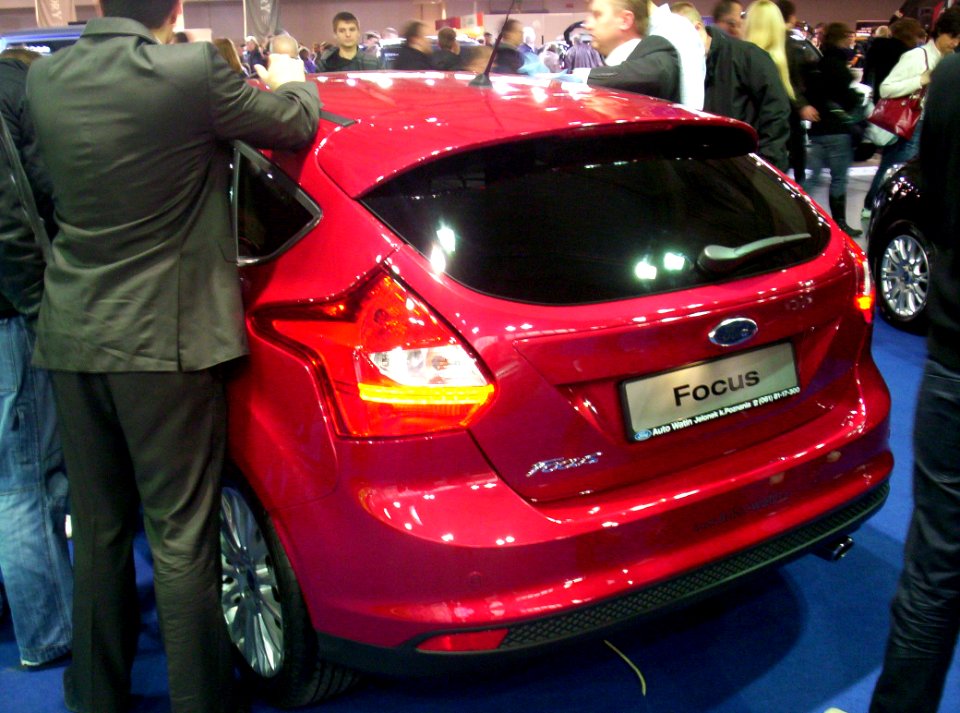 Ford Focus Mk III rear Poznan 2011