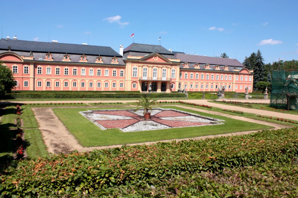 French garden (Dobříš)1685