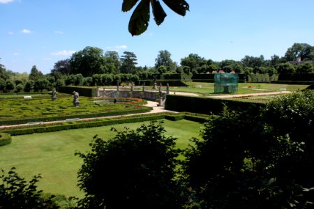 French garden (Dobříš) 1665