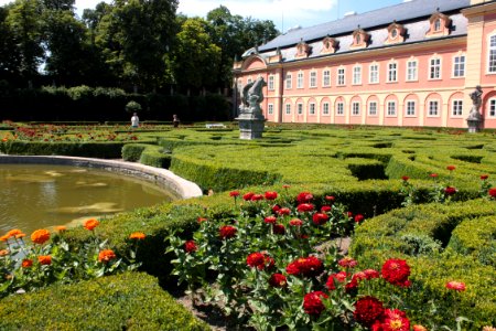 French garden (Dobříš)1844