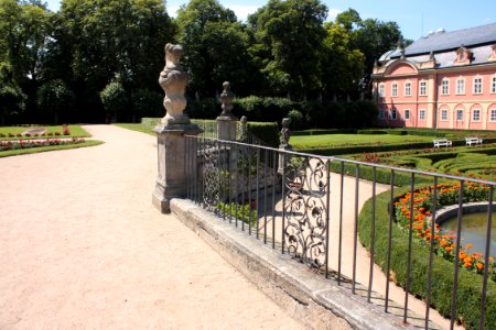 French garden (Dobříš) 1826
