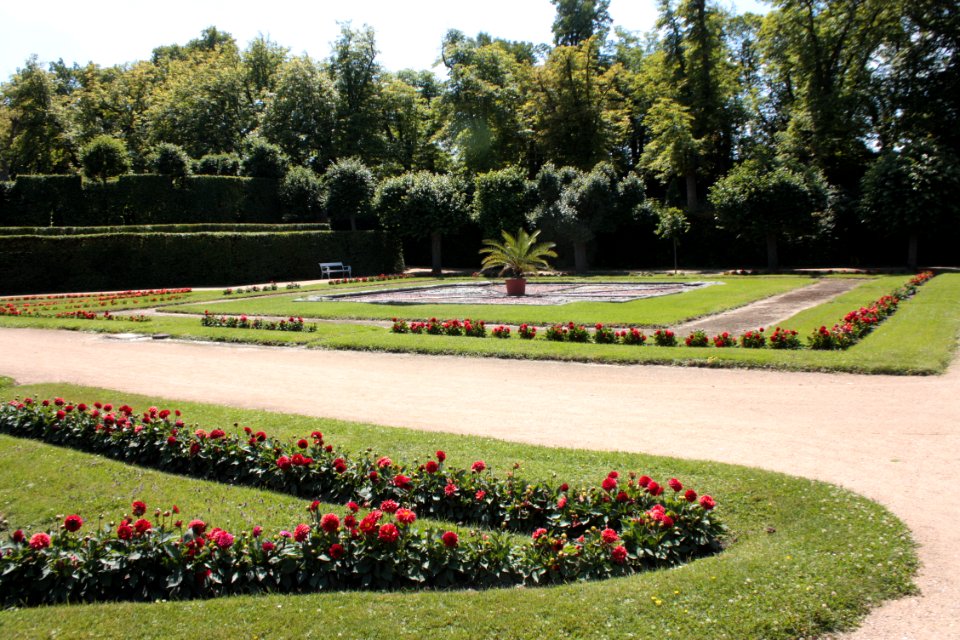 French garden (Dobříš)1835