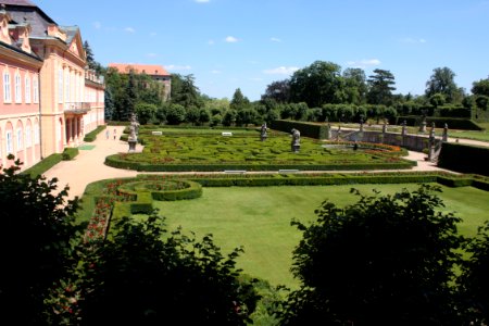 French garden (Dobříš)1663