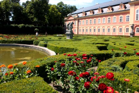 French garden (Dobříš)1845