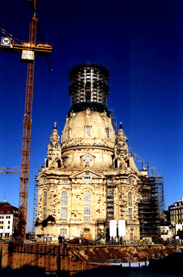 Frauenkirche Dresden Dezember 2003
