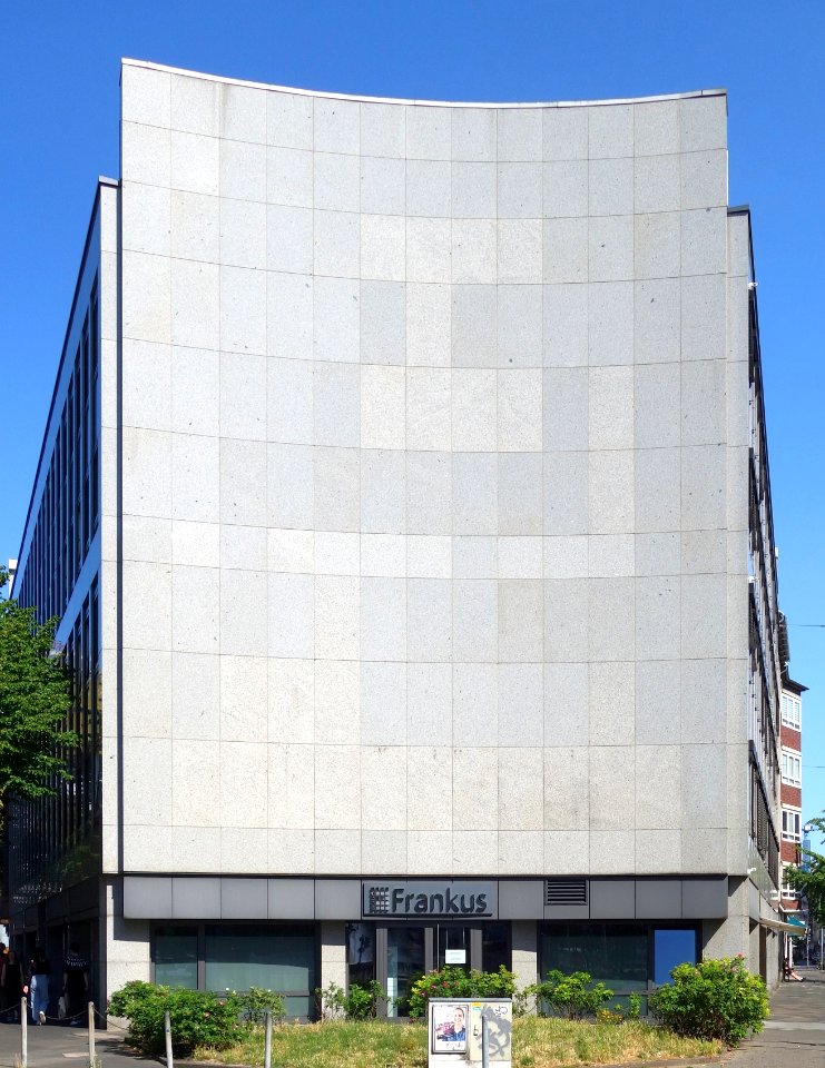 Frankus, Bürogebäude Steinstraße 27, Düsseldorf, Juni 2020