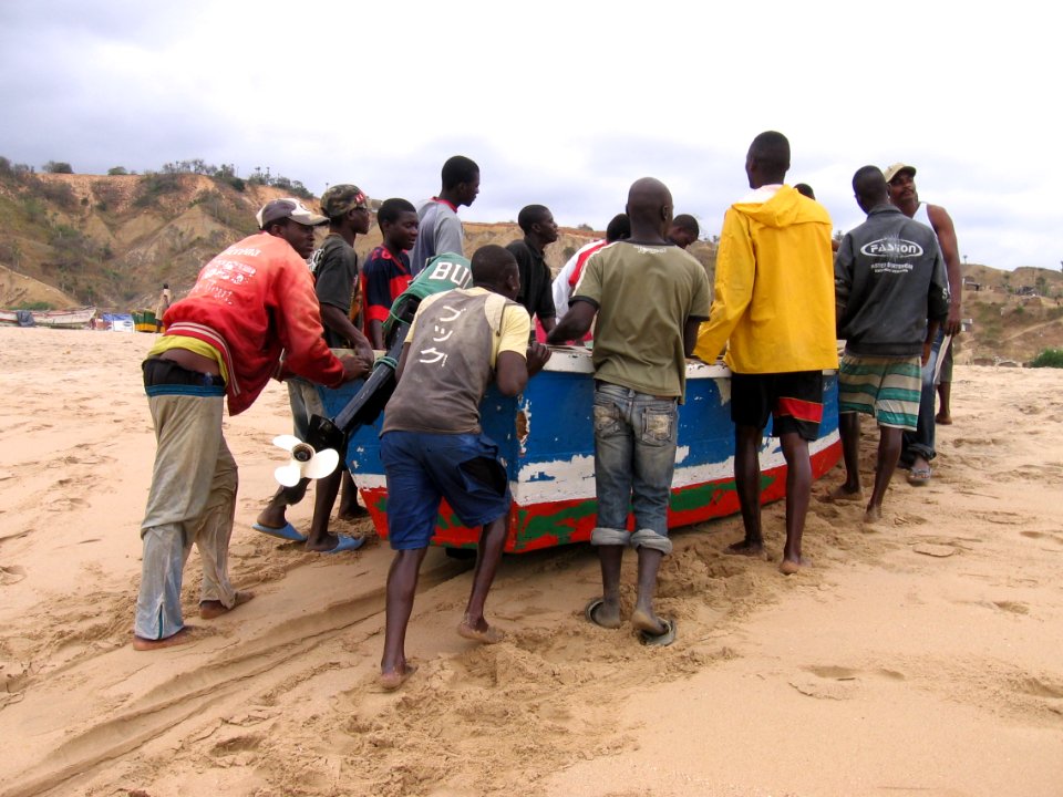 Fishermen in Angola