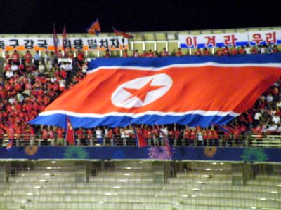 FIFA U20 WOMEN'S WORLD CUP PRK v USA, DPRK Supporters 02