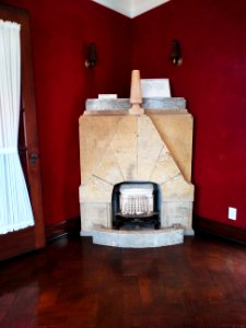 Fireplace in Toki-ke house