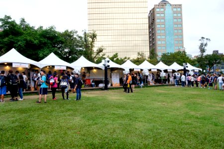 Guests Service Tents in Huashan Creative Park 20161029a