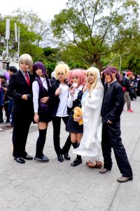 Group Portrait of Inu x Boku SS Cosplayers in CWT39 20150301a