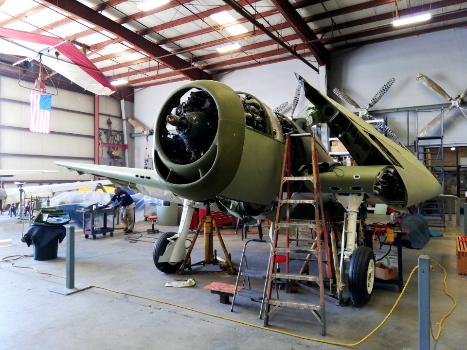 Grumman F6F-3 Hellcat (25637633691)