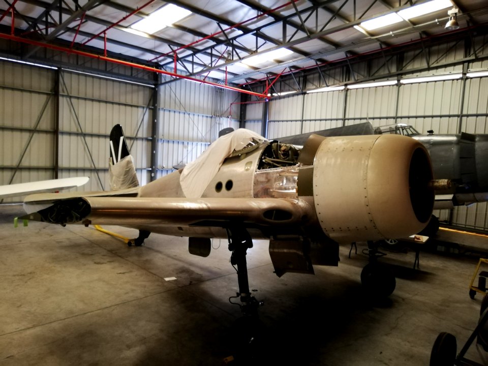 Grumman F8F-2 Bearcat ‘V’ (N3025) (26418560711)