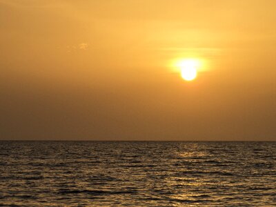 Sun beach landscape