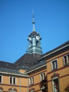 Gymnasium Dresden-Plauen 2014-10-03 Uhrenturm 02