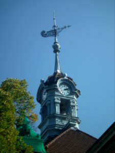 Gymnasium Dresden-Plauen 2014-10-03 Uhrenturm 01