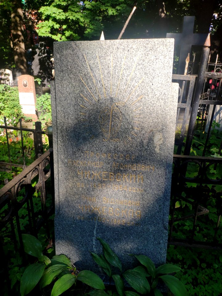 Grave of Alexander Chizhevsky 1