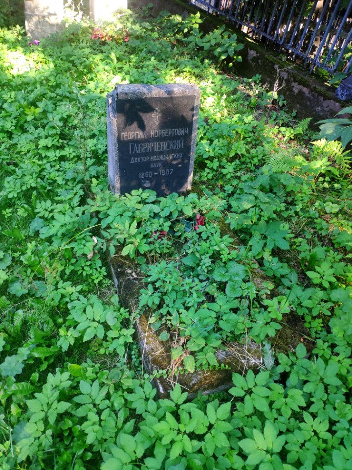 Grave of Georgiy Gabrichevskiy 1