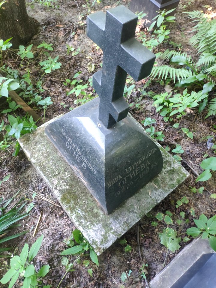 Grave of Sergey Ivanovich Ognev 2