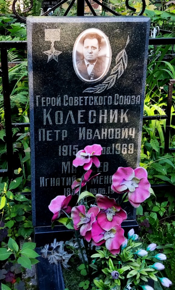 Grave of Petr Kolesnik - 1
