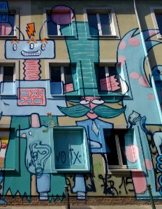 Graffiti Düsseldorf Ritterstraße - Eiskellerberg - Eiskellerstraße, April 2020 (06)