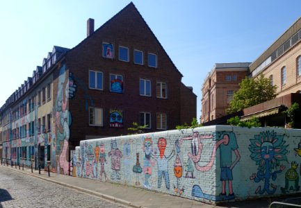Graffiti Düsseldorf Ritterstraße - Eiskellerberg - Eiskellerstraße, April 2020 (12)