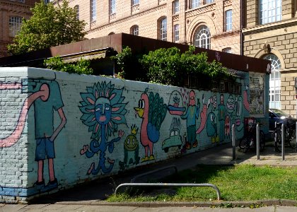 Graffiti Düsseldorf Ritterstraße - Eiskellerberg - Eiskellerstraße, April 2020 (13)
