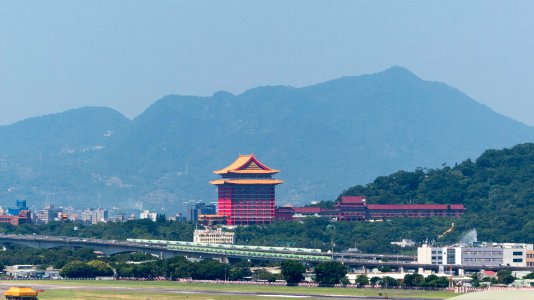 Grand Hotel Taipei View from Minsheng Community Center 20140930