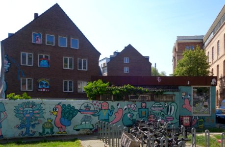 Graffiti Düsseldorf Ritterstraße - Eiskellerberg - Eiskellerstraße, April 2020 (14)