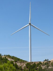 Wind turbine renewable energy ecology photo