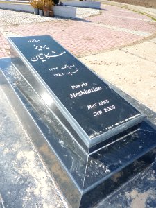Gravestone of Parviz Meshkatian 01