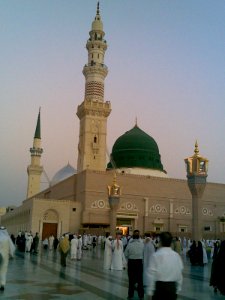 Green Dome of Al-Masjed Al-Nabawi